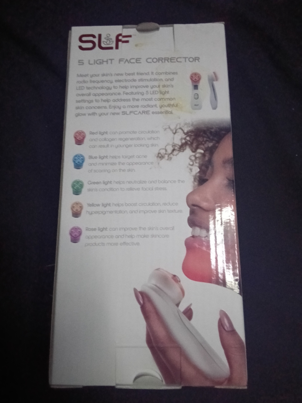 SLF 5 LED Light Face Corrector - Picture 2 of 3